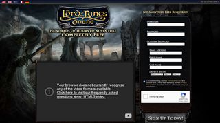 Play The Lord of the Rings Online™ Free! - LotRO