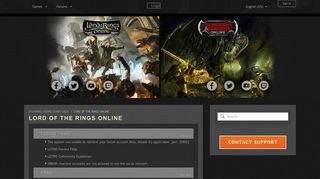LORD OF THE RINGS ONLINE – STANDING STONE GAMES HELP