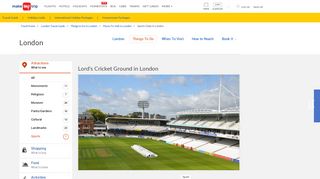 Lord's Cricket Ground in London - MakeMyTrip