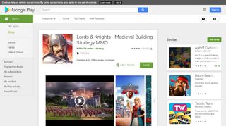 Lords & Knights - Medieval Building Strategy MMO - Apps on Google ...