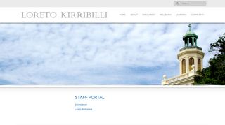 Staff Portal - Loreto Kirribilli