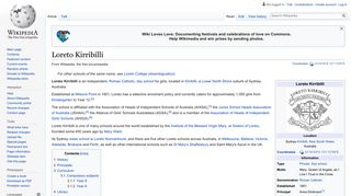 Loreto Kirribilli - Wikipedia