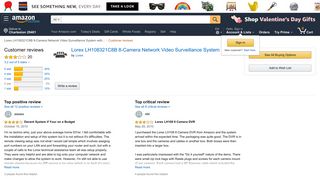 Amazon.com: Customer reviews: Lorex LH108321C8B 8-Camera ...