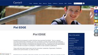 Pixl EDGE - Cantell School