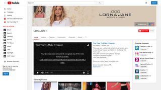 Lorna Jane - YouTube