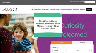 LA County Library – Curiosity Welcomed