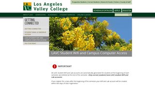 LAVC Student Wifi and Campus Computer Access: Los Angeles ...