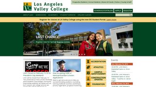 Los Angeles Valley College: Home
