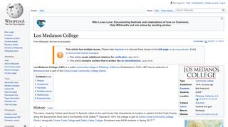 Los Medanos College - Wikipedia