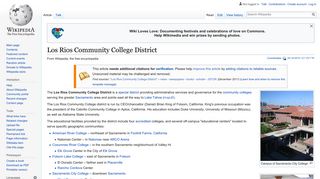 Los Rios Community College District - Wikipedia