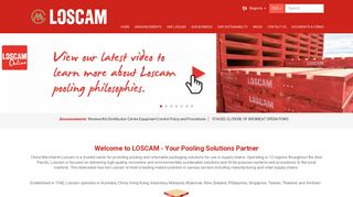 Loscam, Pallet Pooling & Returnable Packaging Solutions Australia
