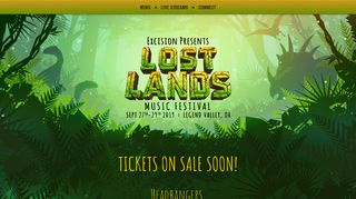 Lost Lands Festival 2018 Presented by Excision | Sept.14 - 16
