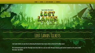 Lost Lands Festival Tickets | VIP Tickets, Camping Passes, Packages
