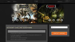 ACCOUNT & BILLING QUESTIONS – STANDING STONE GAMES HELP