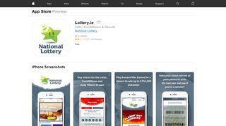 Lottery.ie on the App Store - iTunes - Apple