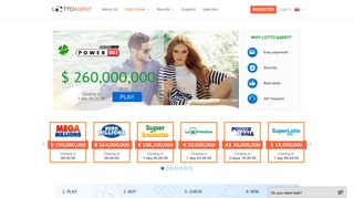 Lotto Agent: Play lottery online
