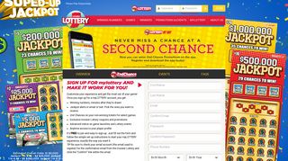 Hoosier Lottery - sign up