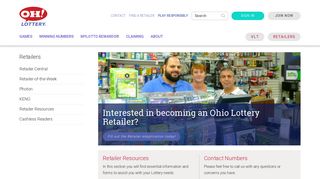 Retailers - The Ohio Lottery
