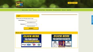 Login - Maine Lottery - Maine State Lottery
