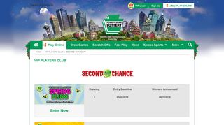 Pennsylvania Lottery - PA Lottery Second-Chance Drawings