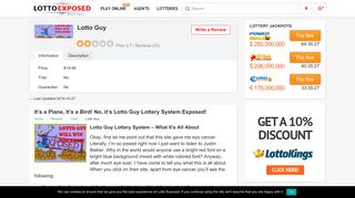 Does Lotto Guy Really Work? Read 20 Reviews! - Lotto Exposed
