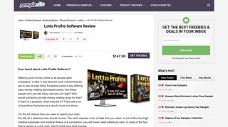 Lotto Profits System Review - Does It Really Work? - SampleSite.com