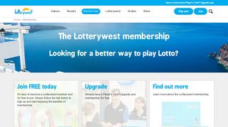 Your Membership — Lotterywest