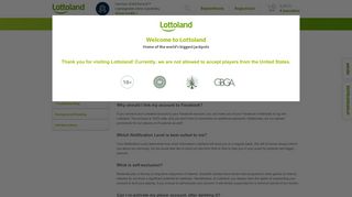My Account - Lottoland.com