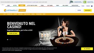 Casino Online: Slot, Roulette, Blackjack, Video Poker - Lottomatica.it