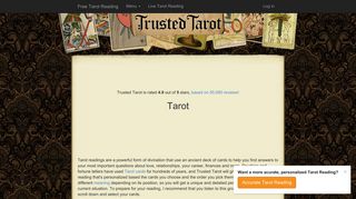 Choose your Tarot Cards - Trusted Tarot