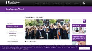 Alumni benefits | Loughborough Alumni | Loughborough University