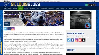 Louie | St. Louis Blues - NHL.com