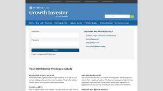 Growth Investor Account – Growth Investor - Navellier Growth