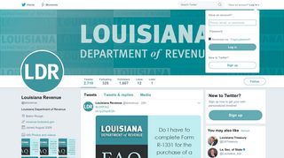 Louisiana Revenue (@larevenue) | Twitter