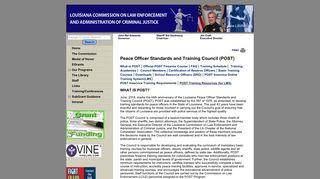 LCLE: Peace Officer Standards and Training Council - Louisiana ...