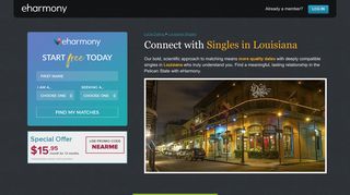 eHarmony | Dating Site For Local Singles In Louisiana