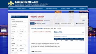 Property Search - Louisville MLS | Louisville Real Estate Listings ...