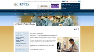 MyHealth Patient Portal - Lourdes Health System