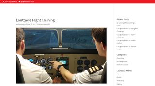 Loutzavia Flight Training | Loutzavia