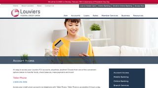 Account Access | Louviers Federal Credit Union