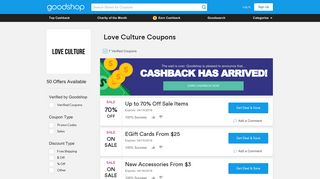 15% Off Love Culture Coupons, Promo Codes, Feb 2019 - Goodshop