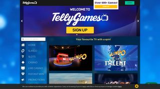 TellyGames: Mobile Casino & Slots | Great Offers & Free Spins