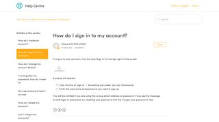 How do I sign in to my account? - Help Centre - LoveKnitting