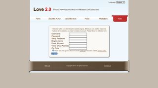 Love 2.0 - Signup
