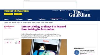 Internet dating: 10 things I've learned from looking for love online | Life ...