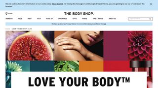 LOVE YOUR BODY™ CLUB | Global Site - The Body Shop