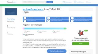 Access au.love2meet.com. Love2Meet AU :: Login