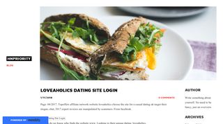 Loveaholics Dating Site Login - hnpriority