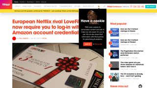 LoveFilm Will Now Require Amazon Account to Log-In - TNW