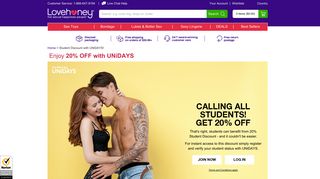 Lovehoney Student Discount! Save with UNiDAYS